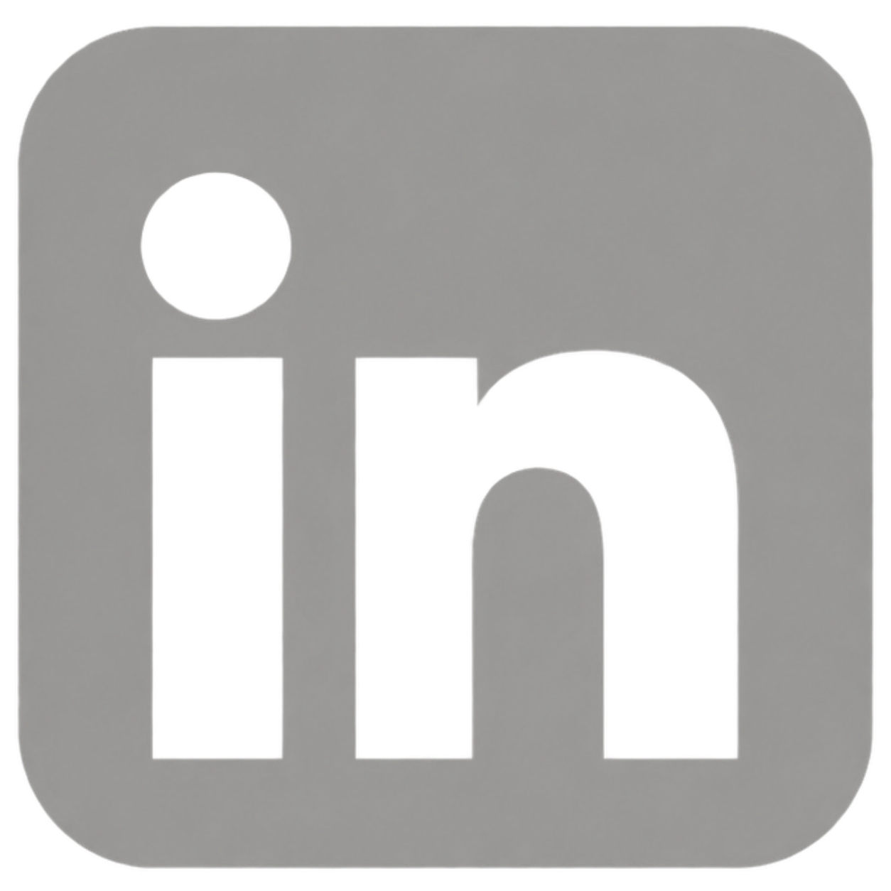 LinkedIn logo icon used as a link to the social network